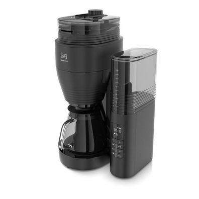 Melitta 1030-05 AromaFresh Filterkaffeemaschine mit Mahlwerk, 10 Tassen, Glaskanne, K