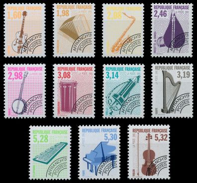 Frankreich 1992 Nr 2871-2881 postfrisch X61F106