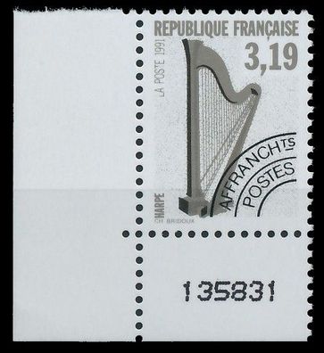 Frankreich 1992 Nr 2878A postfrisch ECKE-ULI X61F16E
