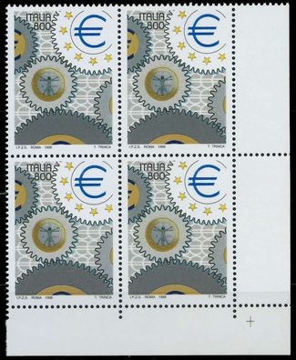 Italien 1998 Nr 2603 postfrisch Viererblock ECKE-URE X61F2A2