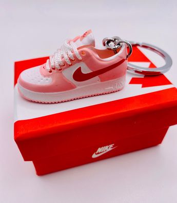 Mini Nike Air Force 1 3D Sneaker im Schuhkarton Schlüsselanhänger