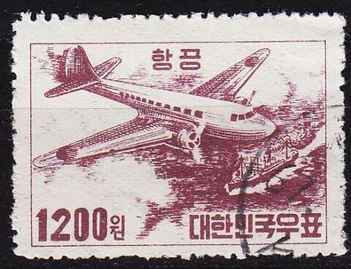 KOREA SÜD SOUTH [1952] MiNr 0154 ( O/ used ) Flugzeug