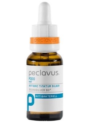 peclavus® - PODOmed - (Ruck )- AntiBAC Tinktur Silber - 20 ml