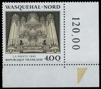 Frankreich 1991 Nr 2842 postfrisch ECKE-ORE X6252EA