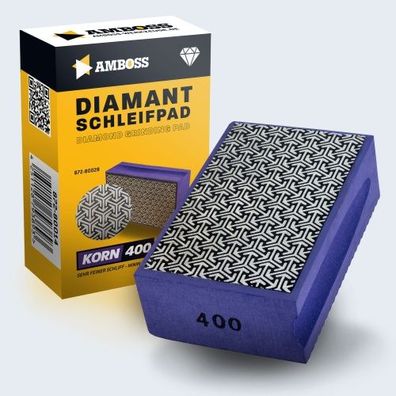 Amboss Diamant Schleifpad Korn: 400