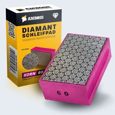 Amboss Diamant Schleifpad Korn: 60