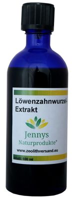 Löwenzahnwurzel-Extrakt 100 ml in Blauglasflasche - Hergestellt in Deutschland