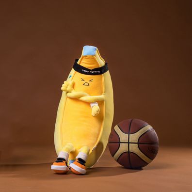 Cartoon Banane Avocado Plüsch Puppe Frucht Stoffpuppe Kinder Toy Doll 70 * 28 * 40cm