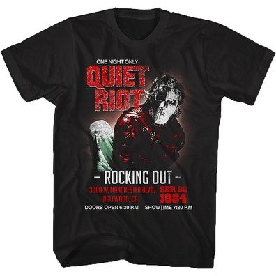 Rockiges Quiet-Riot-T-Shirt