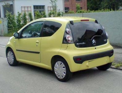 Passgenaue Tönungsfolie für Citroen C1 / 3-türer