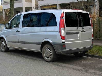 Passgenaue Tönungsfolie für Mercedes Viano (W639) Kompakt (kurzer Radstand)