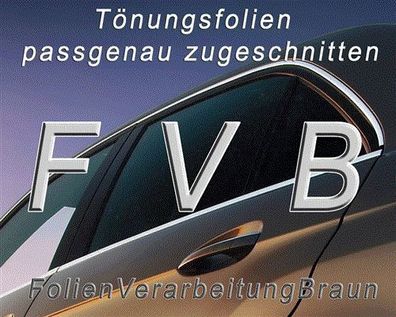 Passgenaue Tönungsfolie für VW Bora Limousine 4-türer