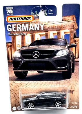 Mattel Matchbox Germany Deutschland Serie Car / Auto Mercedes-Benz GLE Coupe