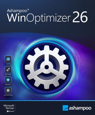 Ashampoo WinOptimizer 26 - PC System-Optimierung - 3er Lizenz - Download Version