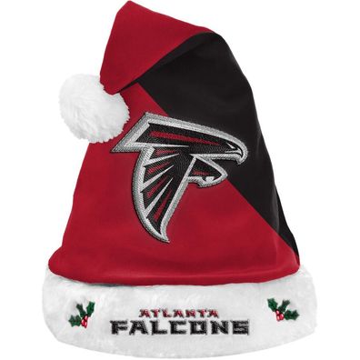 Foco NFL Atltanta Falcons 2020 Santa Claus Hat Weihnachtsmann Mütze 5051586112958