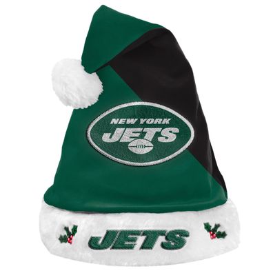 Foco NFL New York Jets 2020 Santa Claus Hat Weihnachtsmann Mütze 5051586111029