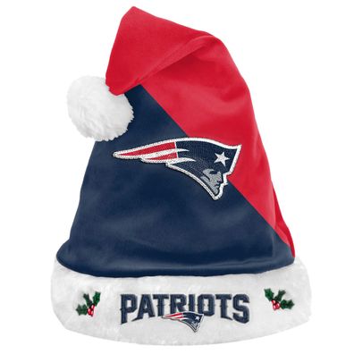 Foco NFL New England Patriots 2020 Santa Claus Hat Weihnachtsmann Mütze 5051586111029