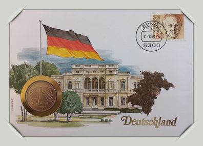 Deutschland 5 Mark Numisbrief 1975-2001 7395 + 06404