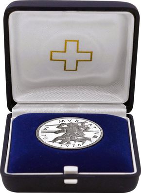 Schweiz / SWISS 5 FRANCS 1976 UNC.+ BOX C825# Prägefrisch