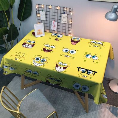 SpongeBob Tischtuch Patrick Star Sandy Studie Tischdecke Kaffee Tisch Matte für Küche