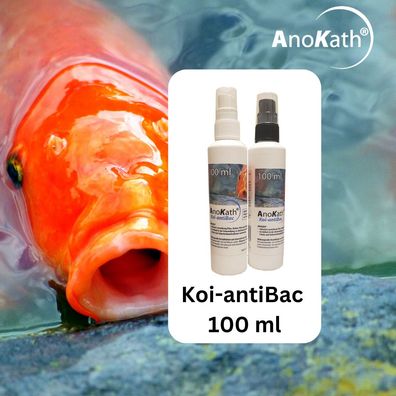 Bakterielle Flossenfäule behandeln mit AnoKath® Koi-antiBac 100ml