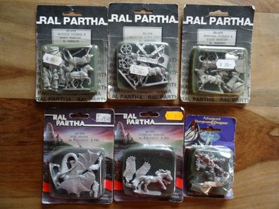 Ral Partha, AD&D, different new Blister to choose