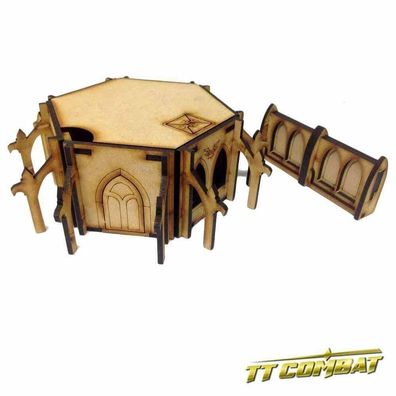 SFG010 TTCombat - Sci-Fi Gothic - Gothic Outpost Building - (40k, Infinity)