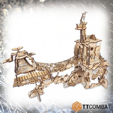 SFG074 TTCombat - Si-Fi Gothic -Orc Tower - (Terrain, Warhammer 40k, Infinity)