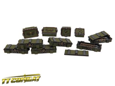 SFGRA001 TCombat - Ammo Crates (Terrain, Star Wars Legion, Corvus Belli, WH40k)