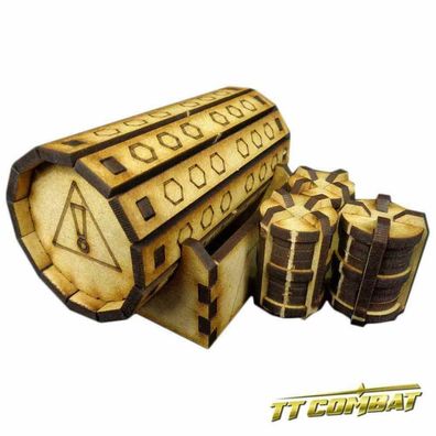 SFU013 TTCombat - Si-Fi Utopia - Drum Barrels (Terrain, Infinity, Warhammer 40k)