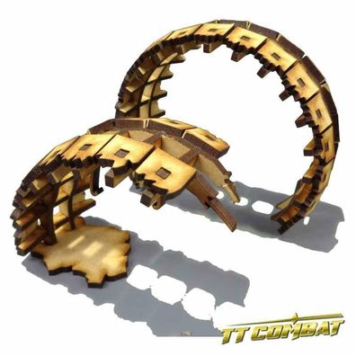 SFU040 TTCombat - Ruined Gravity Lift (Terrain, Warhammer 40k, Infinity)