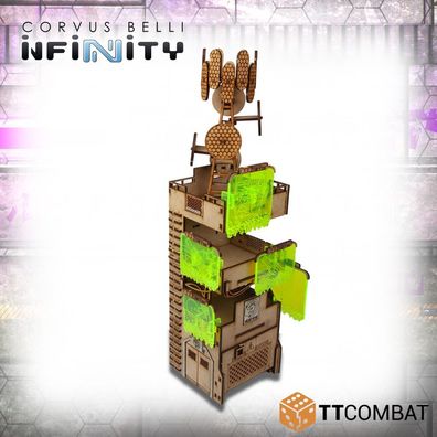 SFU076 TTCombat - Si-Fi Utopia - Comms Tower (Terrain, Corvus Belli, Infinity)