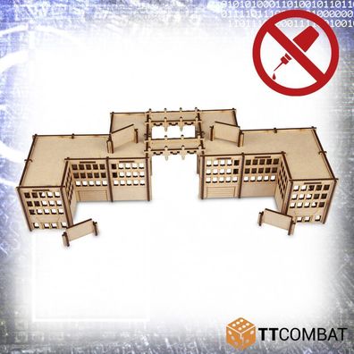 SFX045 TTCombat - Si-Fi X - Commercia Civitalis (10mm) (Terrain, Battletech)