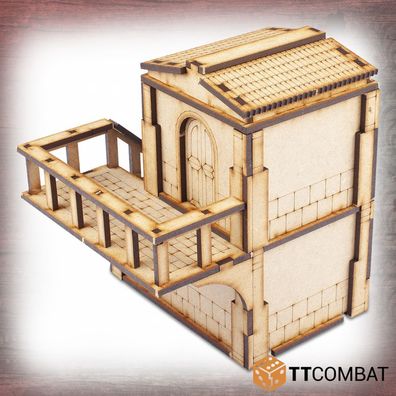 SOV173 TTCombat - Streets of Venice - Modular Villetta Balcone Zaira (Carnevale)