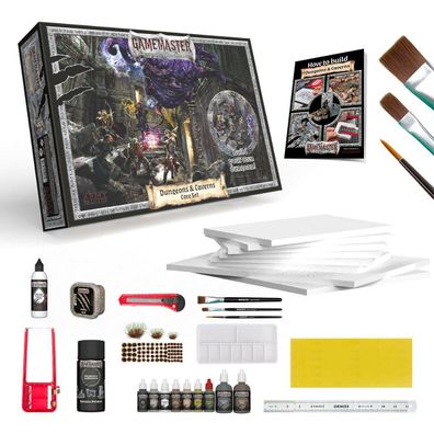 TAPGM1001 - The Army Painter - Gamemaster: Dungeons & Caverns Core Set