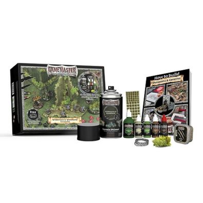 TAPGM4003 - The Army Painter - Gamemaster: Wilderness & Woodlands Terrain Kit
