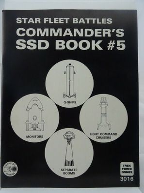 Task Force Games 3016 - Star Fleet Battles - "Commander´s SSD Book #5" 103002002