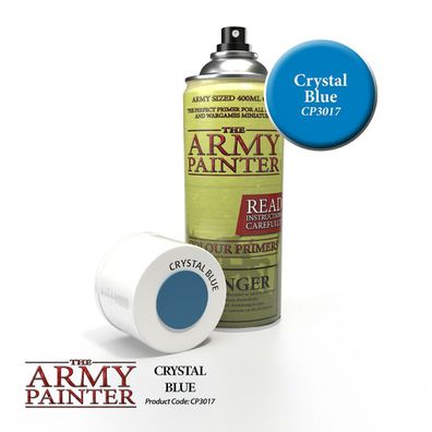 The Army Painter - Colour Primer - Crystal Blue (Corvus Belli Infinity, WH40k)