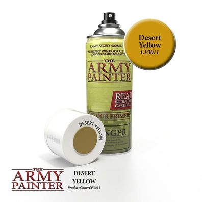 The Army Painter - Colour Primer - Desert Yellow (Corvus Belli Infinity, WH40k)
