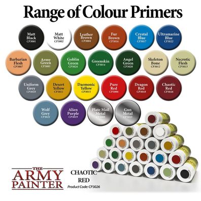 The Army Painter - Range of Colour Primers - (Color Primer) bis 5% MULTI-RABATT