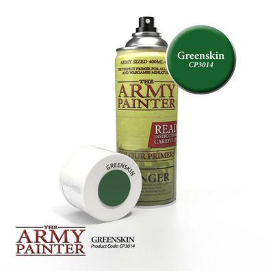 The Army Painter -Colour Primer - Greenskin (Corvus Belli Infinity, WH40k)