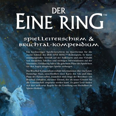 TRU2602 - Der Eine Ring? Spielleiterschirm & Bruchtal-Kompendium (Truant Verlag)