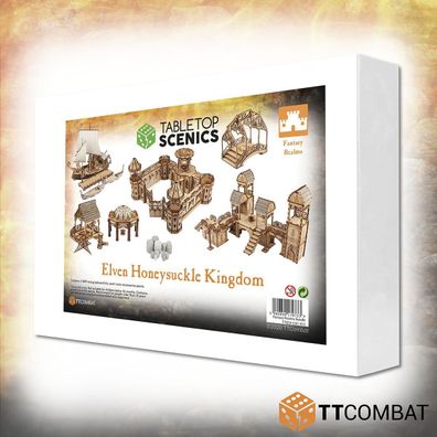 TTCombat - Fantasy Realms - Elven Honeysuckle Kingdom WHITE BOX BUNDLE