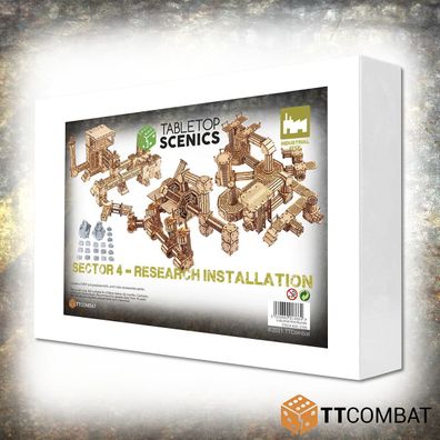 TTCombat - Industrial Hive - SECTOR 4 - Research Installation WHITE BOX BUNDLE