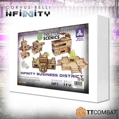 TTCombat - Sci-Fi UTOPIA -INFINITY Business District WHITE BOX BUNDLE (Infinity)