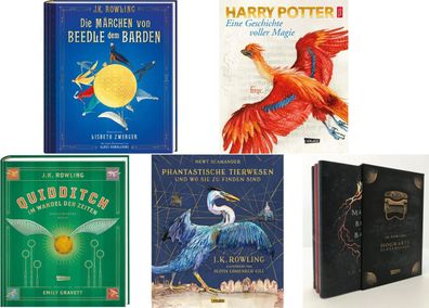 Harry Potter (farbig illustrierte Schmuckausgabe, Schuber) Carlsen, J.K. Rowling