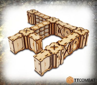 INH047 TTCombat - Industrial Hive - Iron Labyrinth Beta - (40k, Terrain)