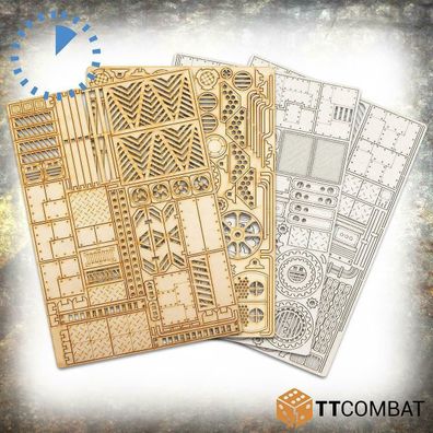 INH070 TTCombat - Industrial Hive - Industrial Gubbinz (Terrain, Warhammer 40k)