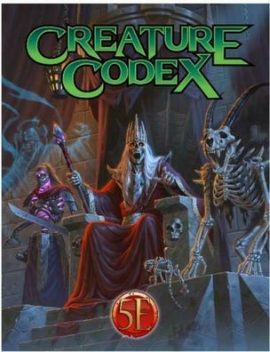 KOBCC5E - Creature Codex Hardcover (5E, D&D, Kobold Press)