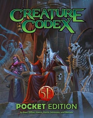 KOBCC5EPE - Creature Codex (5E) Pocket Edition